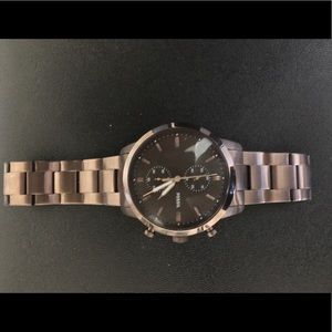 Mens analog fossil watch